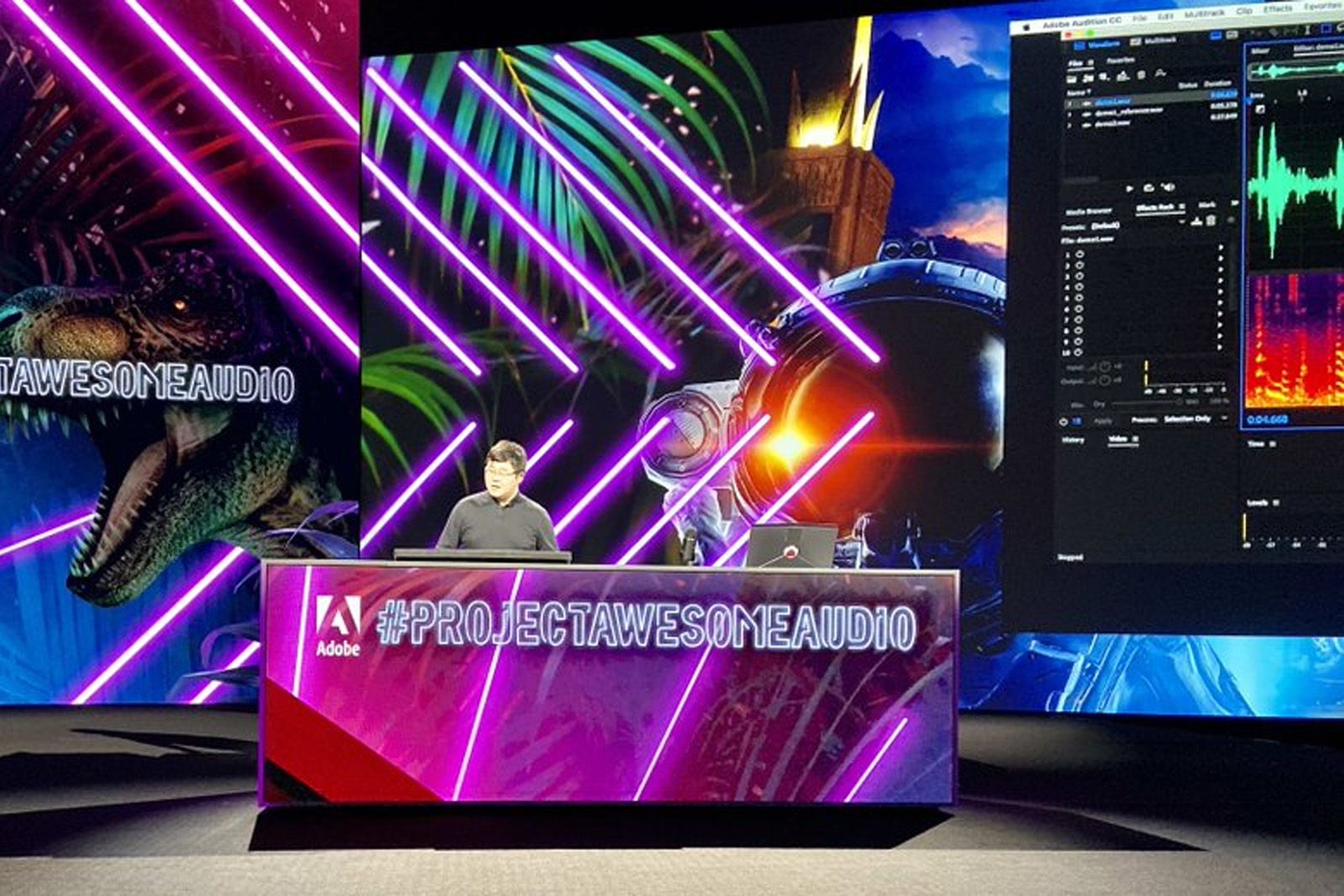 This audio tech gives podcasters or interviewers one-click removal of background noise image 1