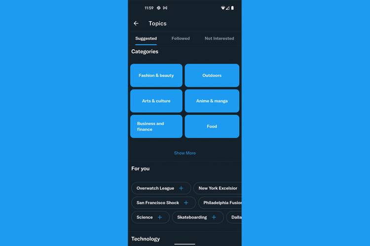 Twitter Topics: How to follow and unfollow topics on Twitter