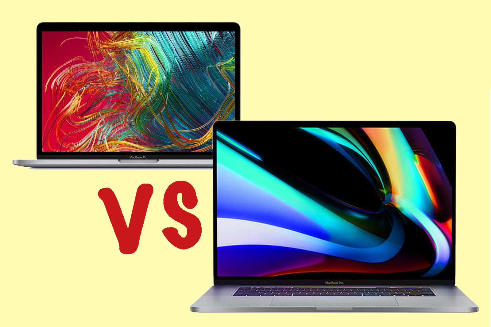 MacBook Pro 13-inch vs MacBook Pro 16-inch