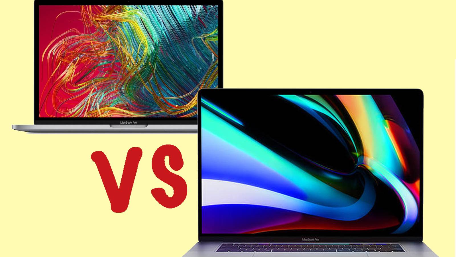 MacBook Pro 13-inch vs MacBook Pro 16-inch