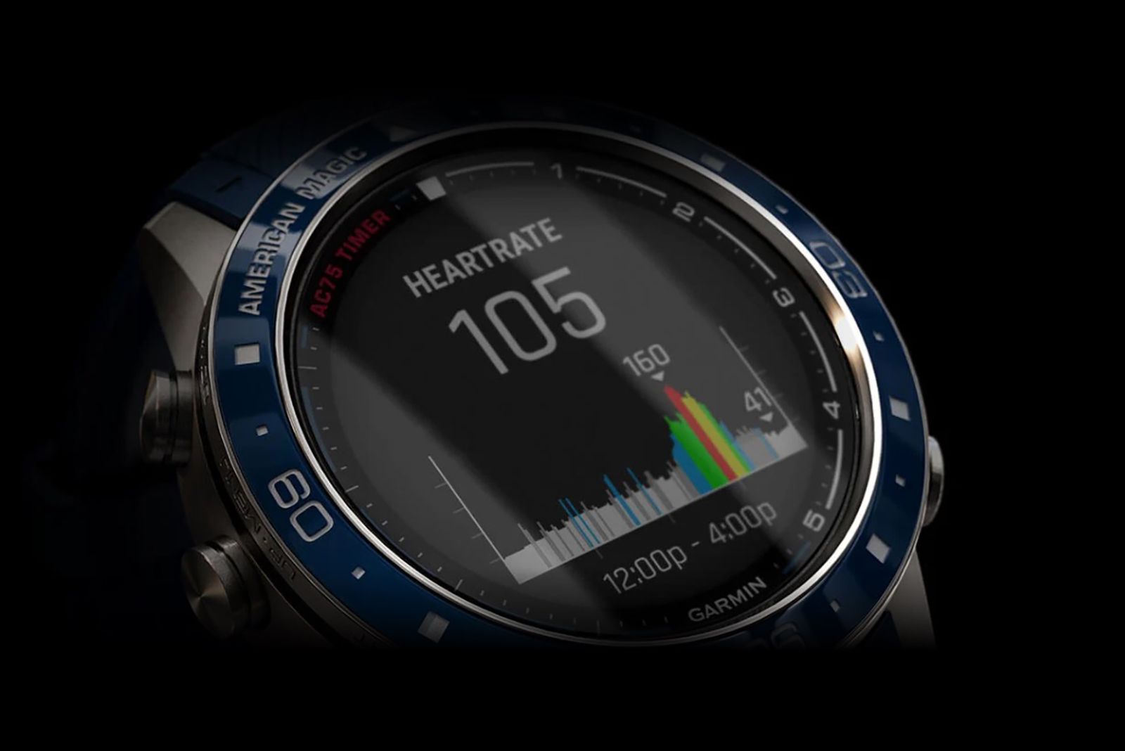 Garmin made a MARQ Captain sailing watch with American Magic