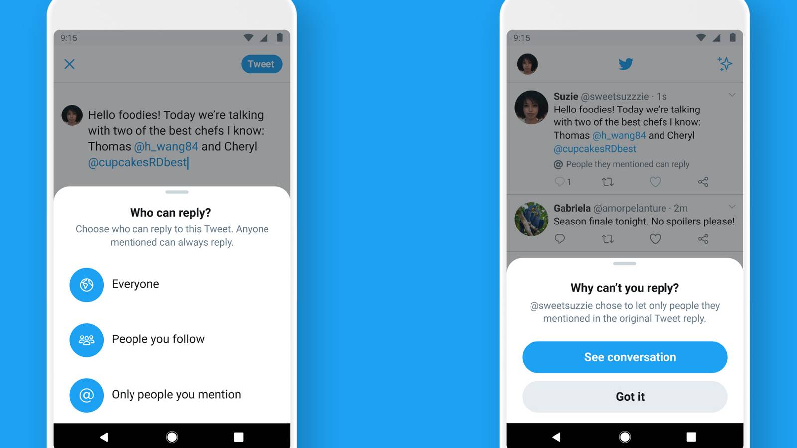 Twitter soft launches its long-awaited reply options - say goodbye to ...