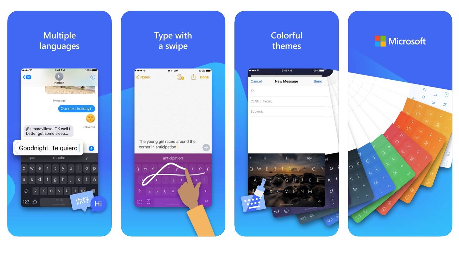 SwiftKey gets updated on iOS, bringing more language support