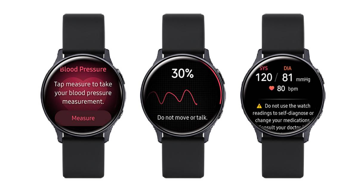 Samsung Galaxy Watch Bp In Watch Samsung Galaxy Watch Best Watch