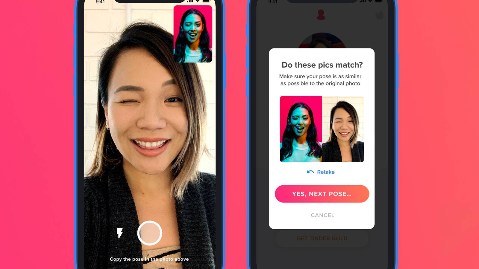 Tinder adds photo verification to combat fake images