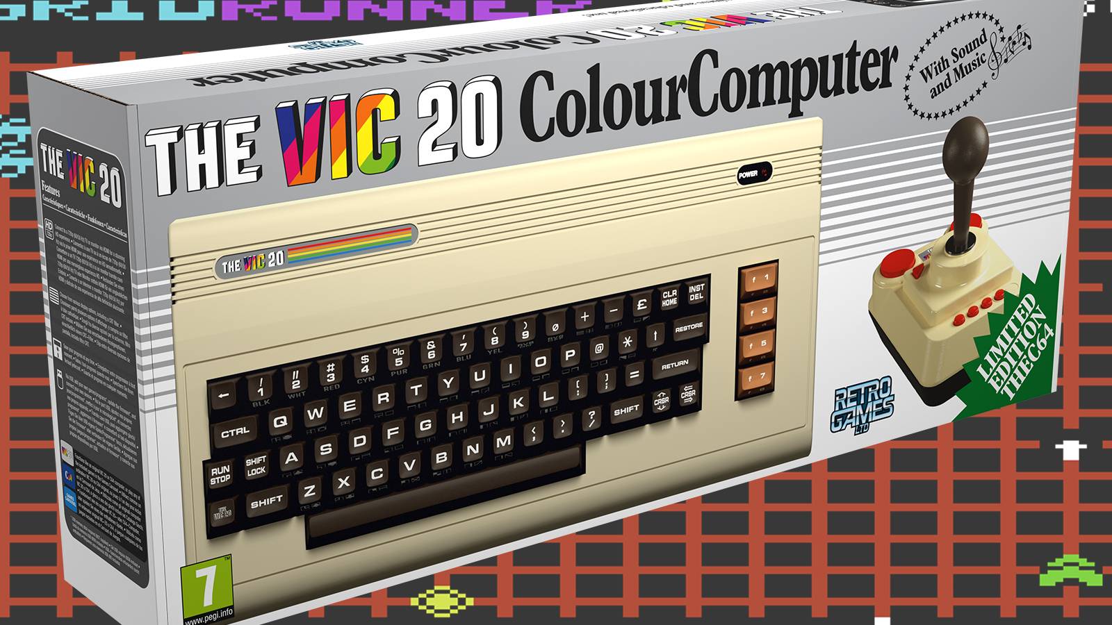 The Vic 20 is another Commodore computer reimagined for retro games play