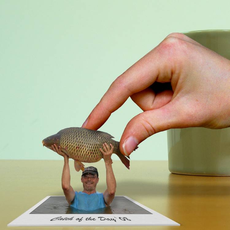 That's thinking outside the photo frame!