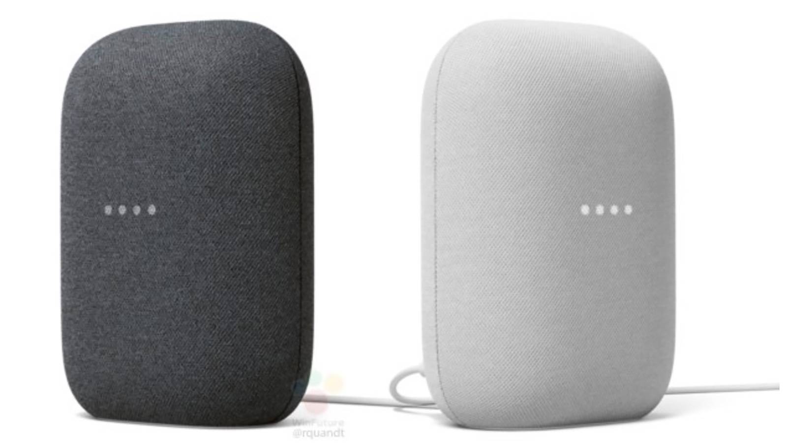 New Google speaker, the €100 Nest Audio, pictured in leak
