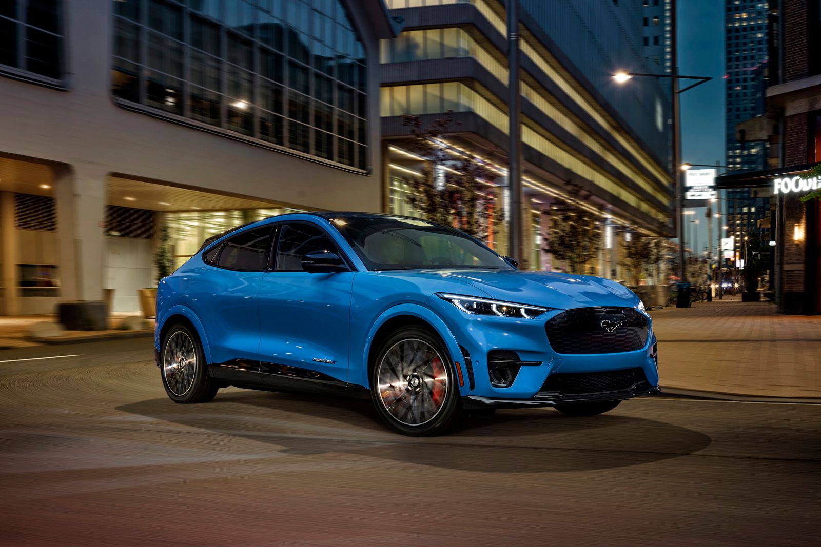 Ford Mustang Mach-E in Blue