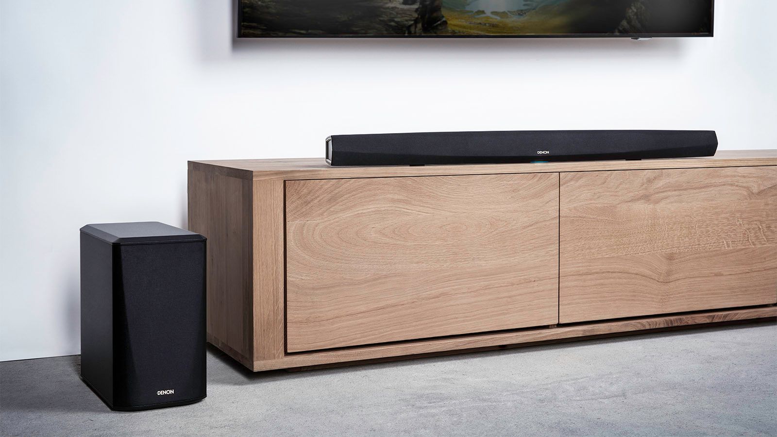デノン DHT-S516H-K DHT-S516H - Sound Bar with Wireless Subwoofer and HEOS Built