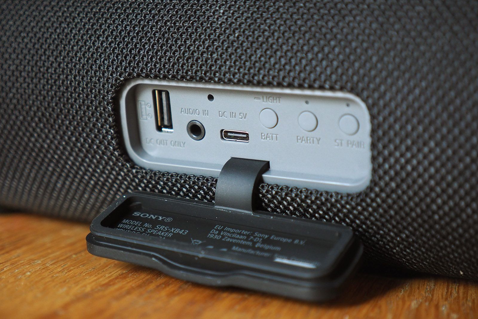 Sony SRS-XB43 portable speaker review: Plug-in disco