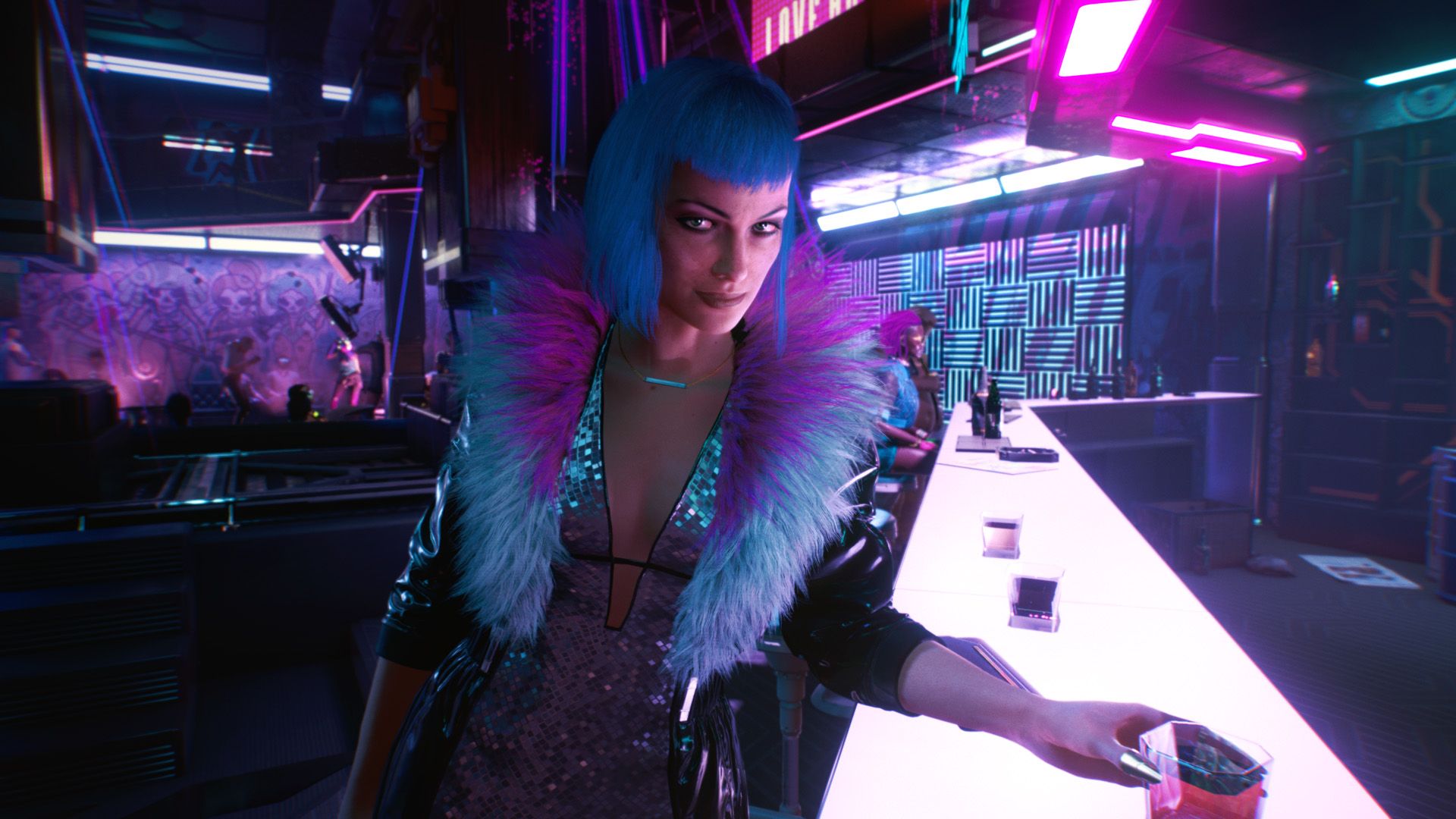 Evelyn from Cyberpunk 2077.