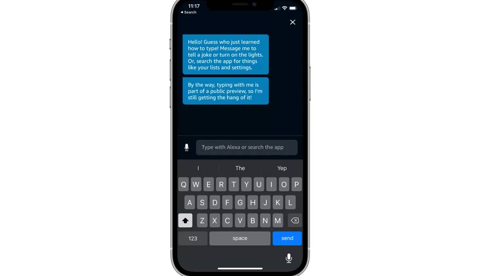 Amazon now lets you text Alexa to ask questions, only on iOS