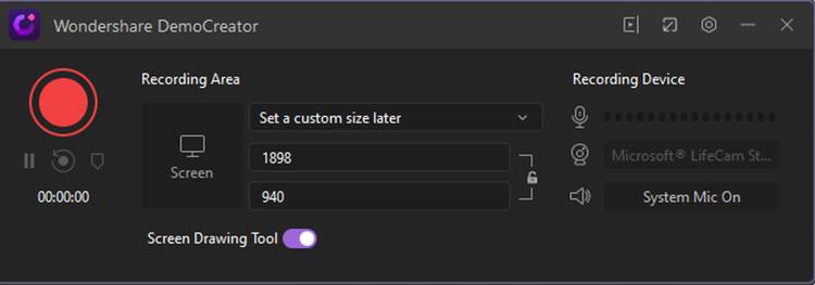 How to record your screen and webcam with Wondershare DemoCreator
