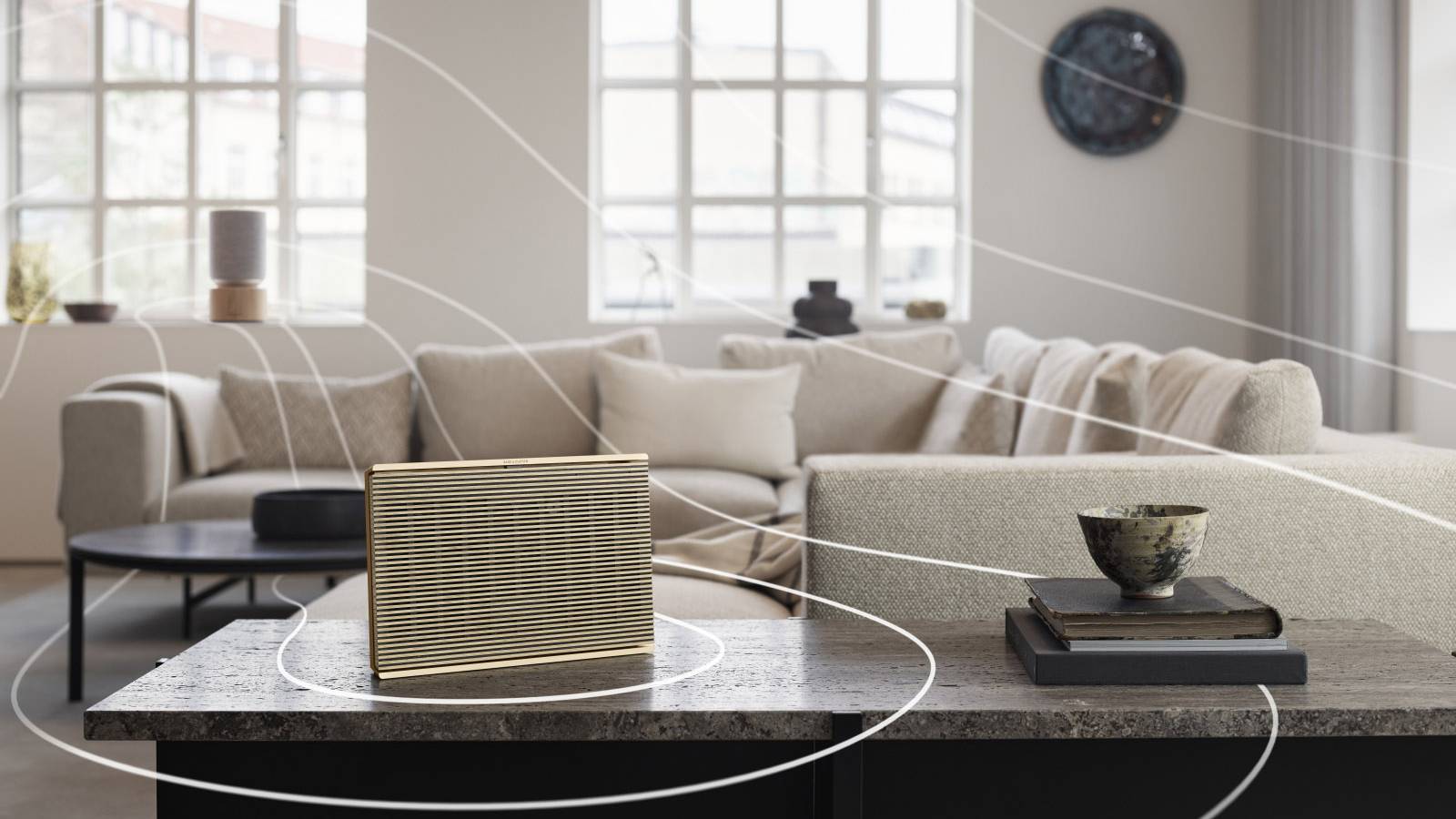 Beosound Level is a portable Wi-Fi speaker with retro charm