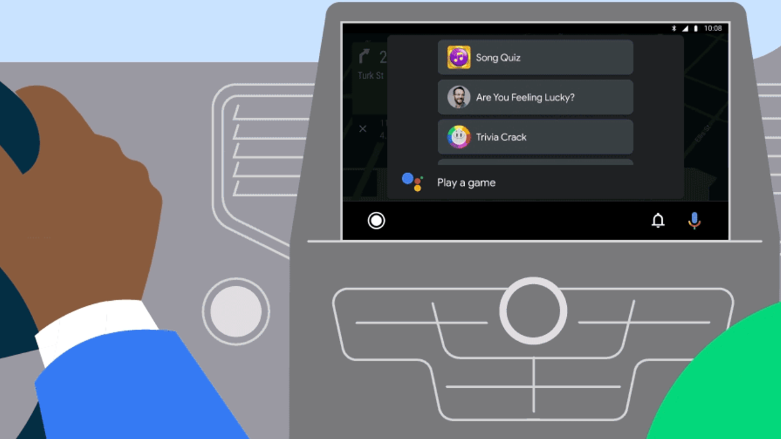 How to easily access car games with Android Auto