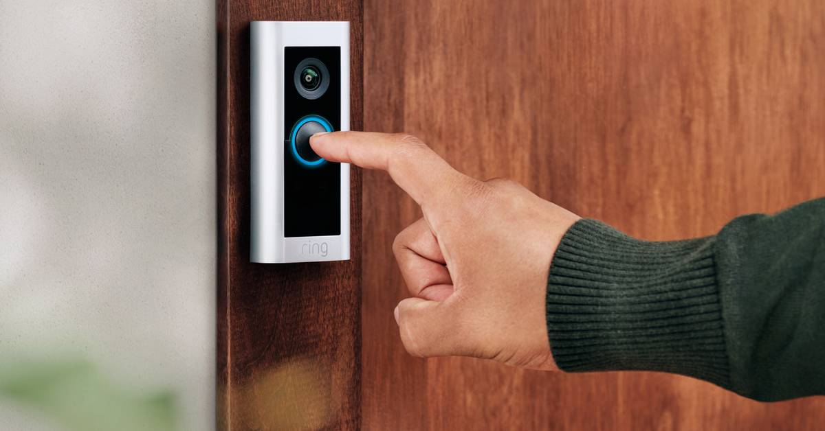 Ring Video Doorbell Pro Ring Doorbell Pro HD WiFi Two Way Talk 3D