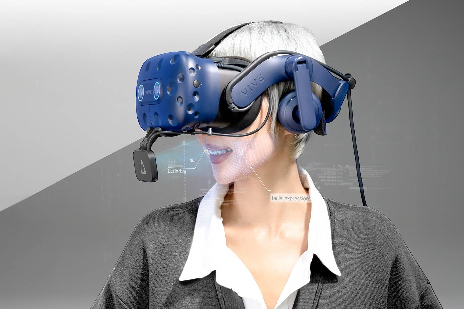 HTC Vive Facial Tracker official, joined by Tracker 3.0