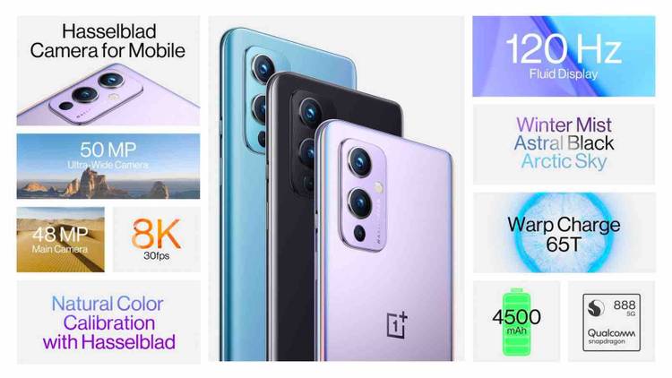 Oneplus 9 Ultra OnePlus 9 and 9 Pro revealed with Hasselblad camera tech on board