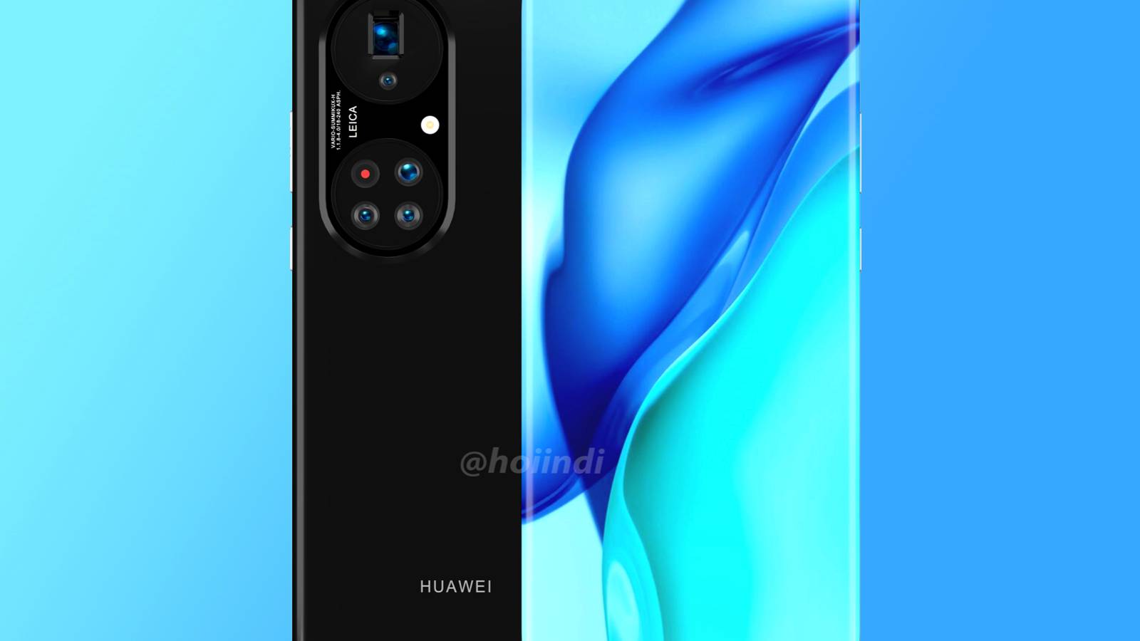Huawei P50 Pro Plus leak shows penta rear camera
