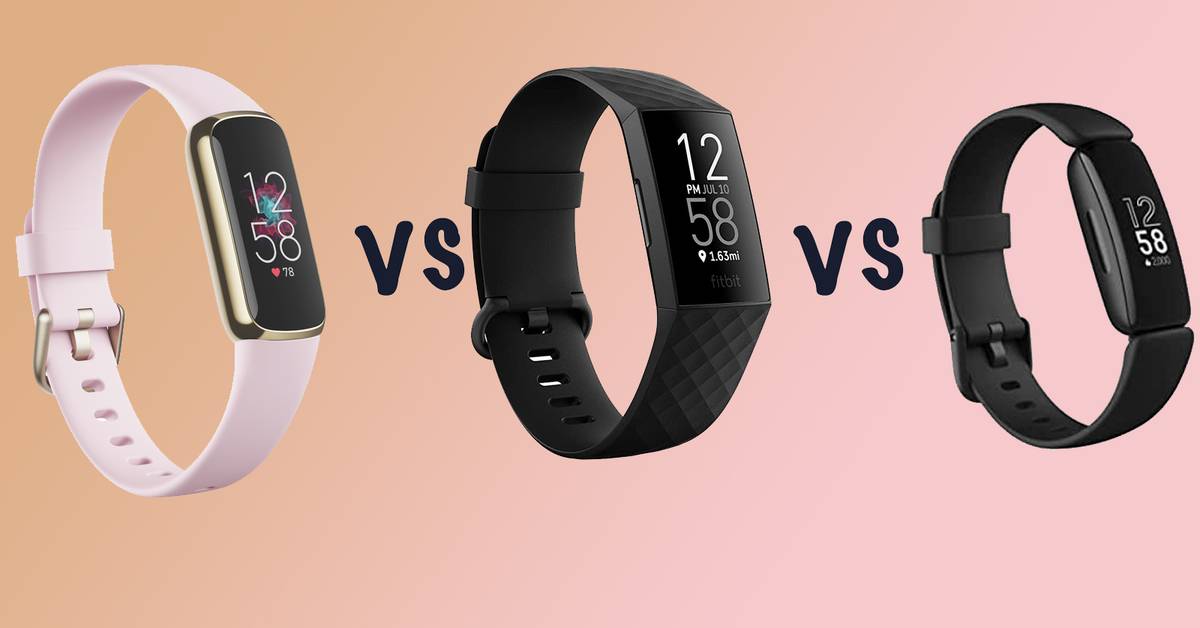 Fitbit Sense Vergleich Fitbit Luxe Und Charge Fitbit Luxe Vs Charge
