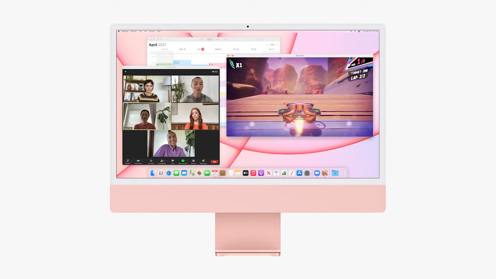 Apple's striking new M1-powered iMac comes in seven different colours