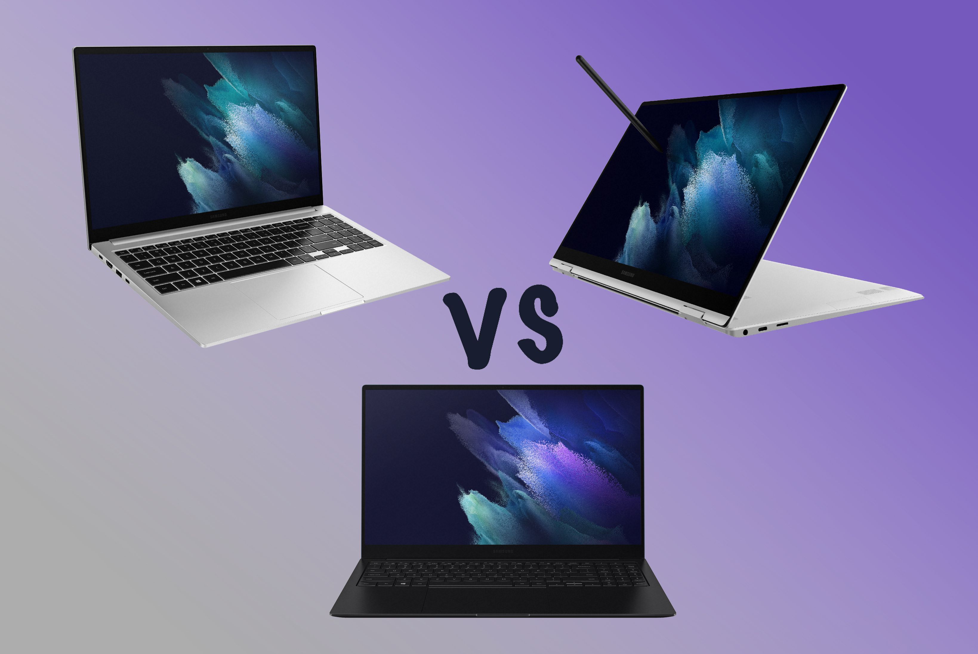 Samsung Galaxy Book vs Galaxy Book Pro vs Galaxy Book Pro 360 photo 1