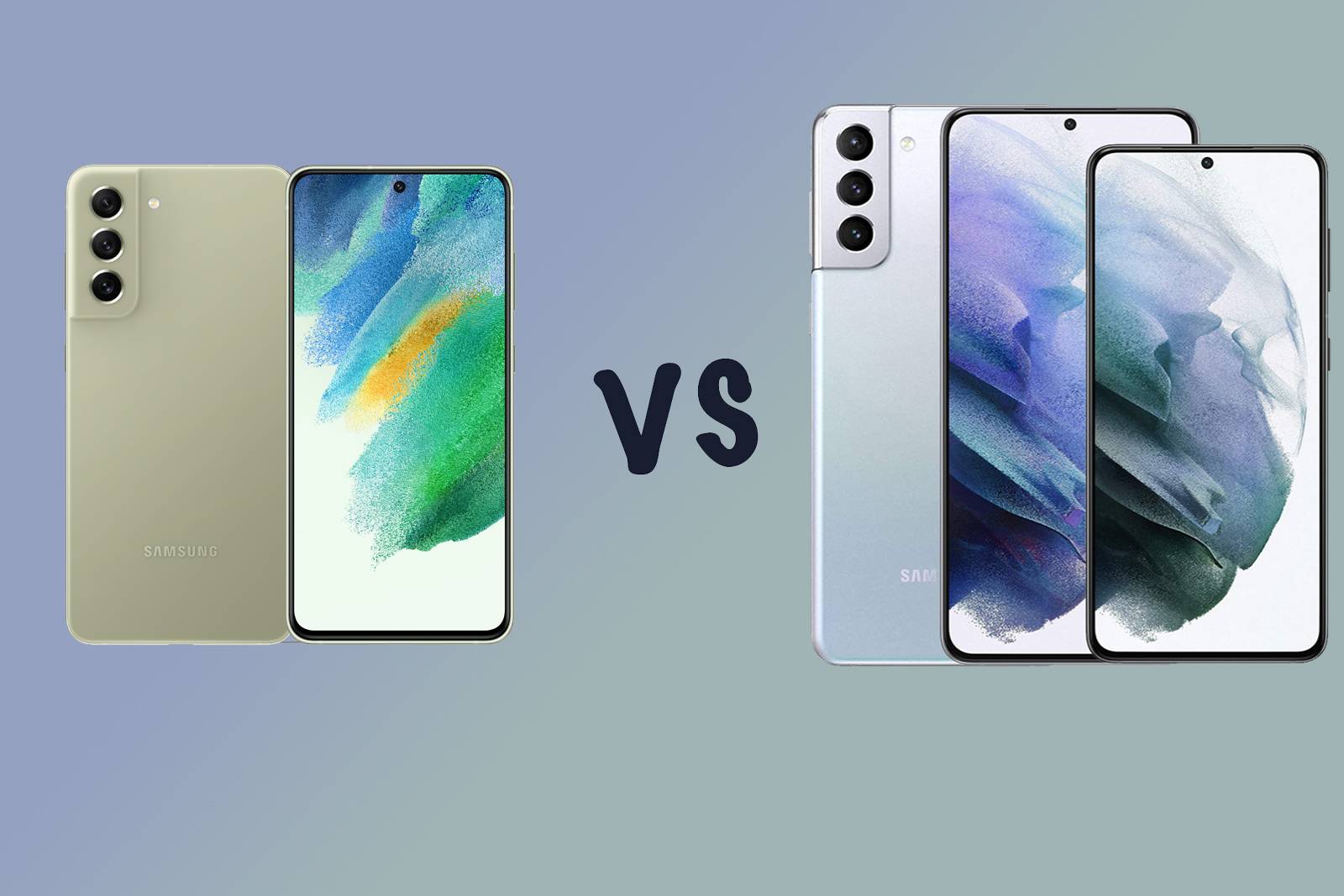 Samsung Galaxy S21 FE vs Galaxy S21 differences compared