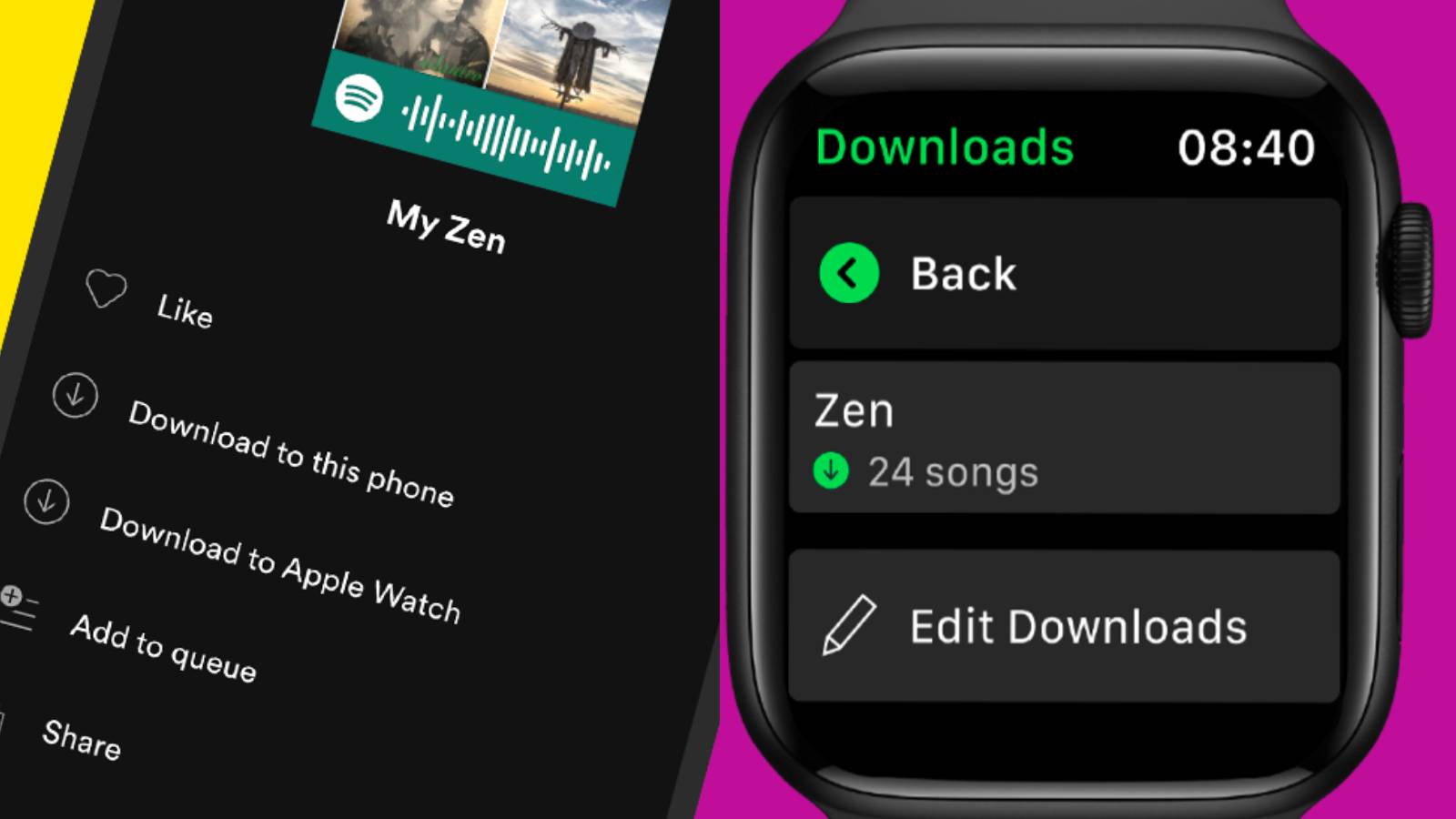 Watch Spotify App How To Delete Songs On Apple Watch How To Use Spotify On Apple Watch Without IPhone Guiding Tech