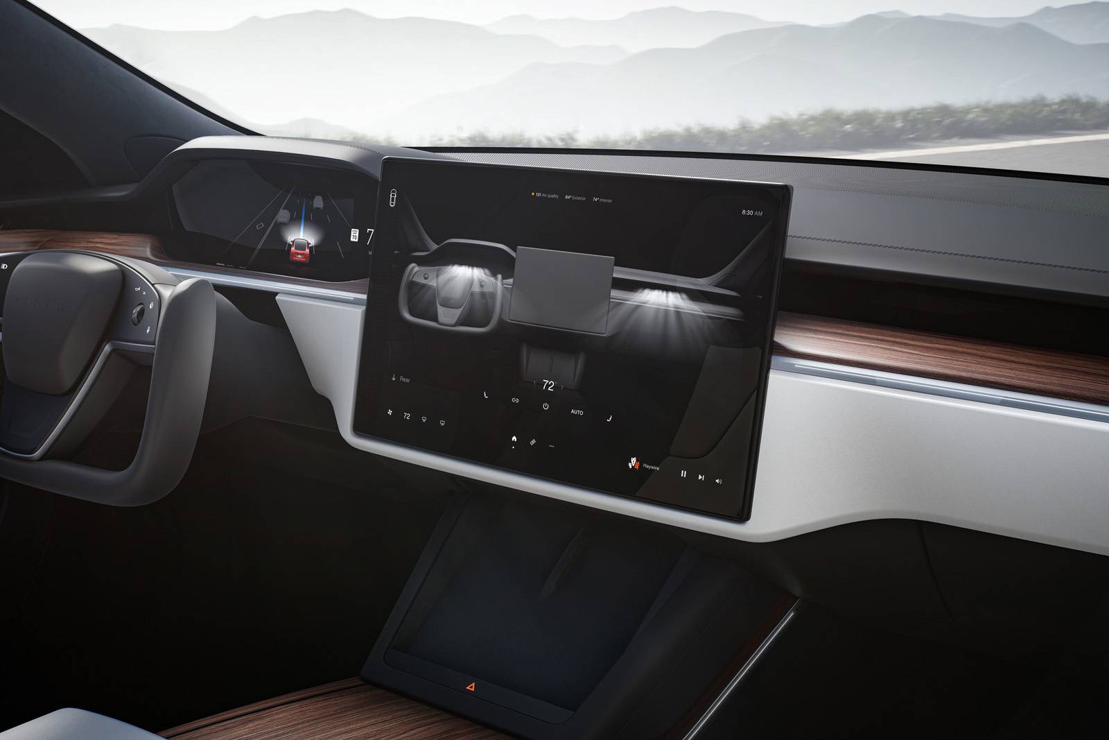 Tesla Model S Plaid: "Faster than any Porsche, safer than any Volvo"