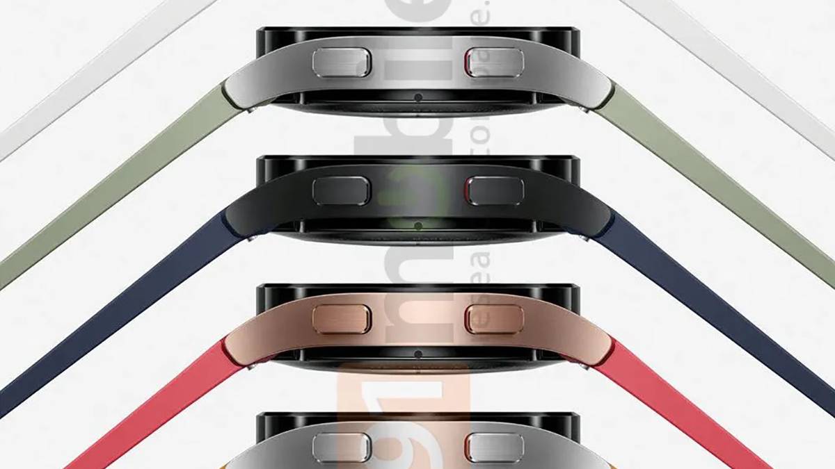 Samsung Galaxy Watch 4 press images show full design