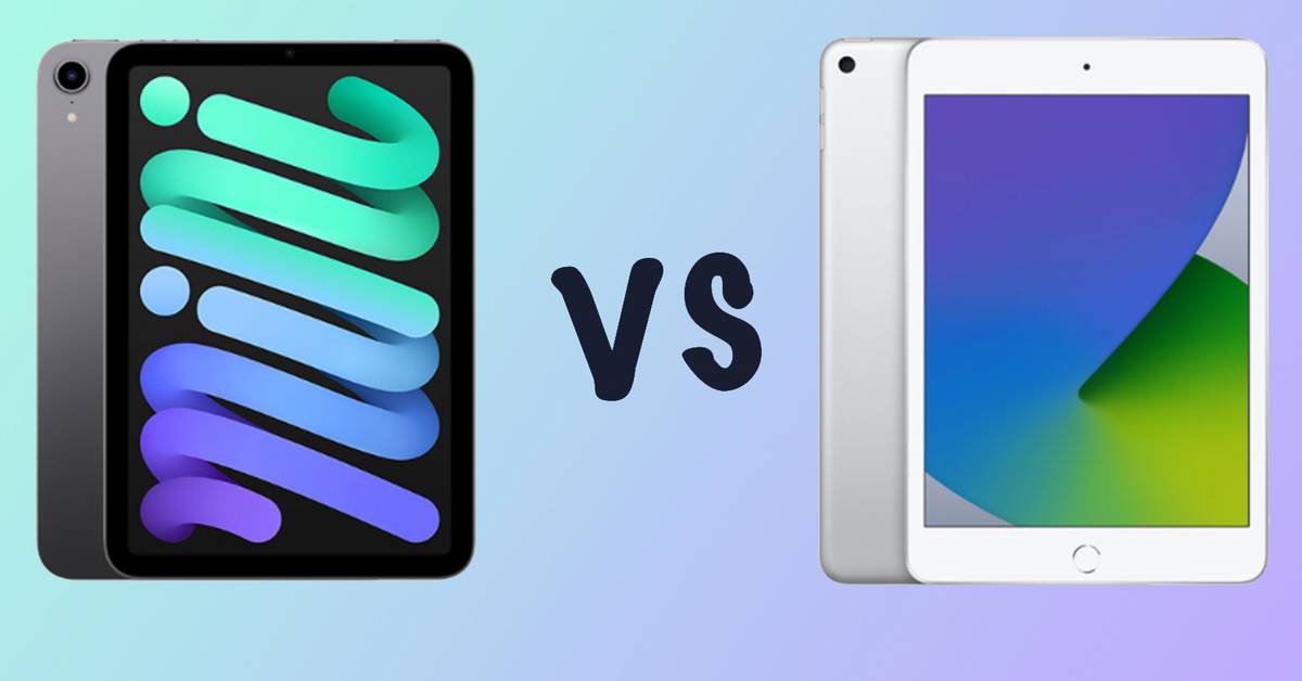 Apple iPad mini (2021) vs iPad mini (2019) differences