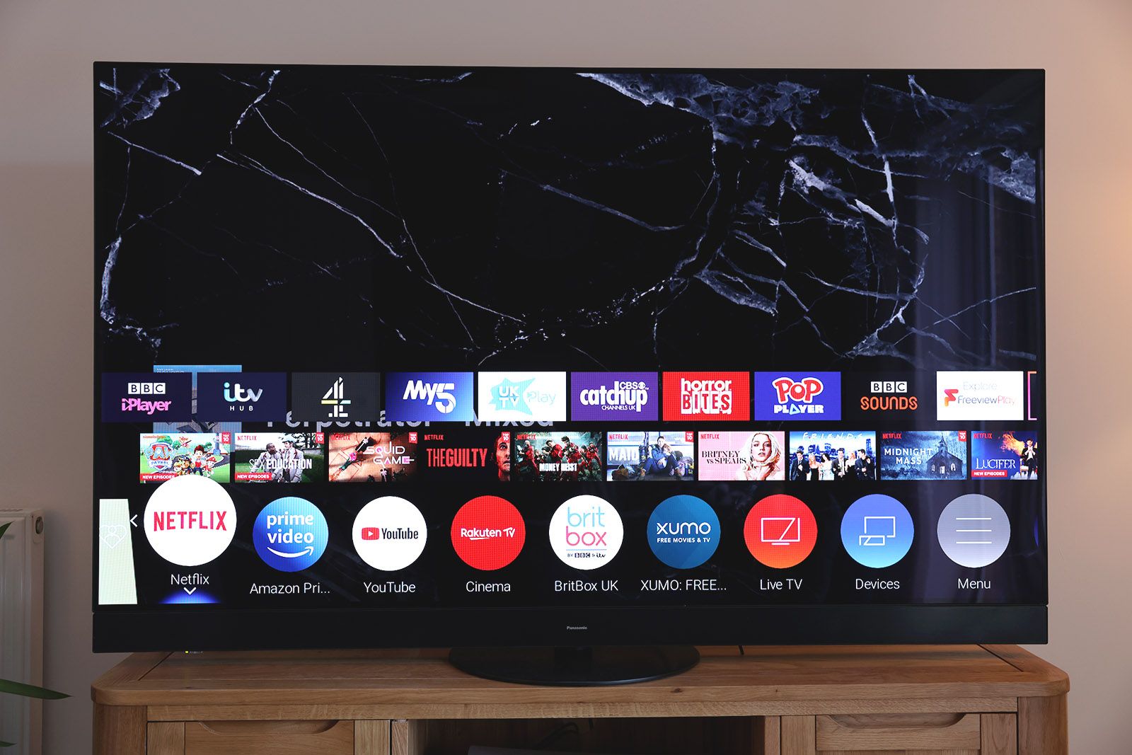 テレビ デンキチWeb / パナソニック Panasonic 4K有機ELテレビ 55V型 VIERA TV
