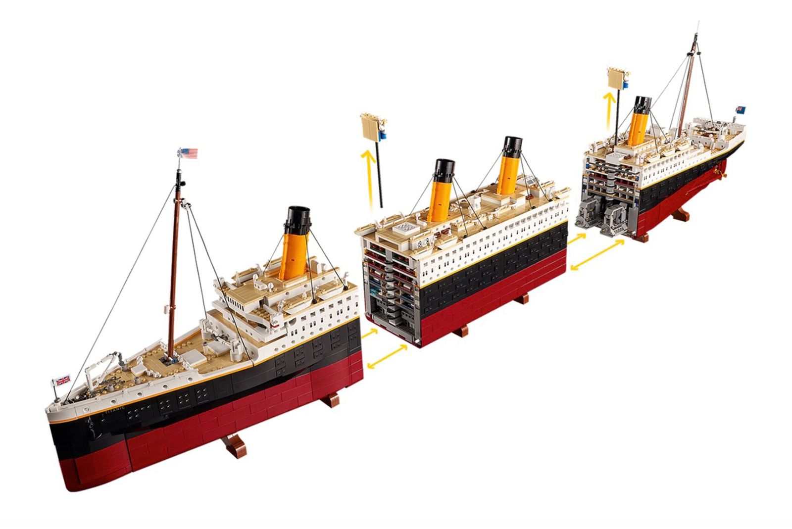 Biggest Lego set ever? 9,090-piece Titanic replica unveiled