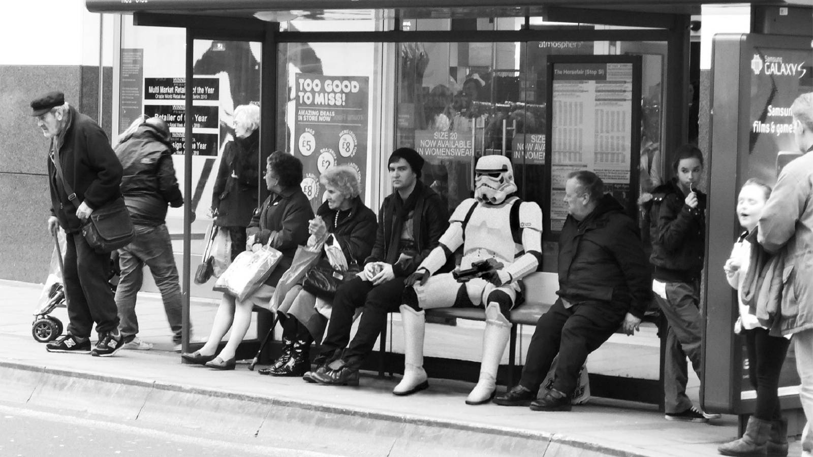 Star Wars characters in unexpected places photo 1
