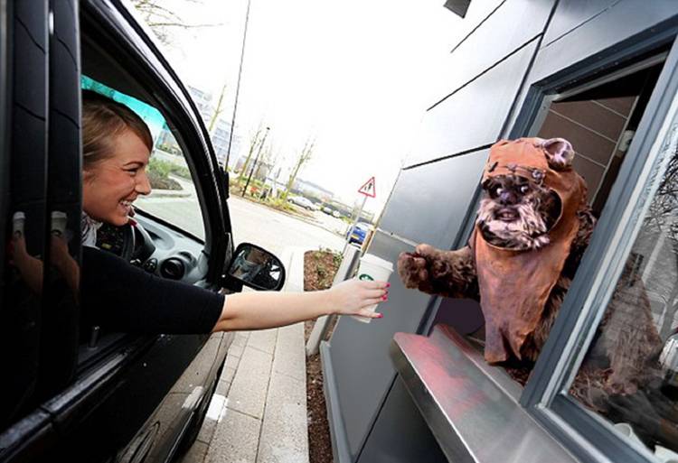 Star Wars characters in unexpected places photo 2
