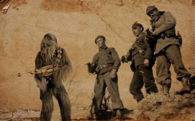 Star Wars characters in unexpected places photo 3