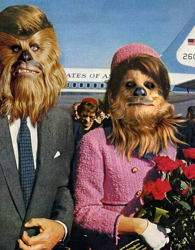 Star Wars characters in unexpected places photo 7