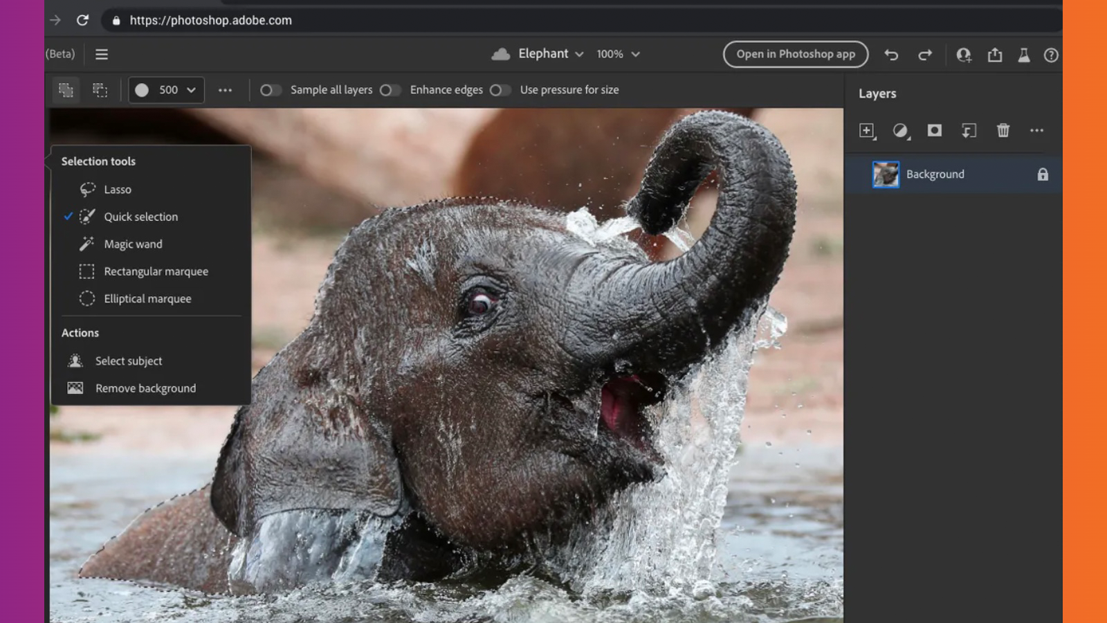 Adobe Photoshop and Illustrator come to the web in beta