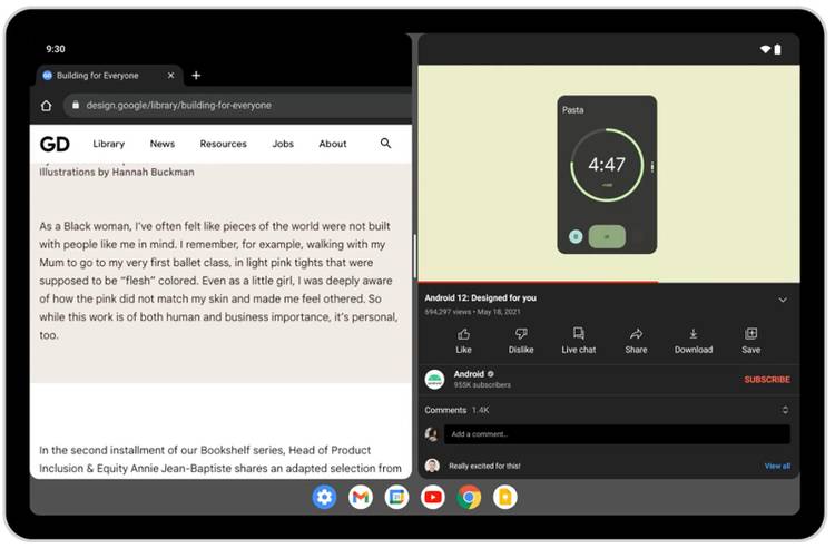 Android 12L update: Release date, features, beta and devices