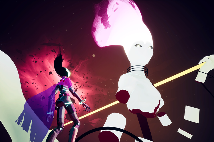 Solar Ash review: Rollerblading through the end of time