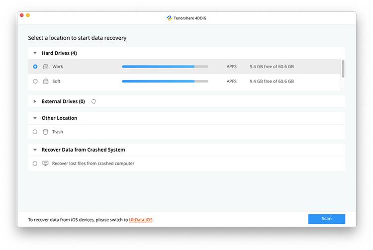 How to recover files from emptied Trash on Mac
