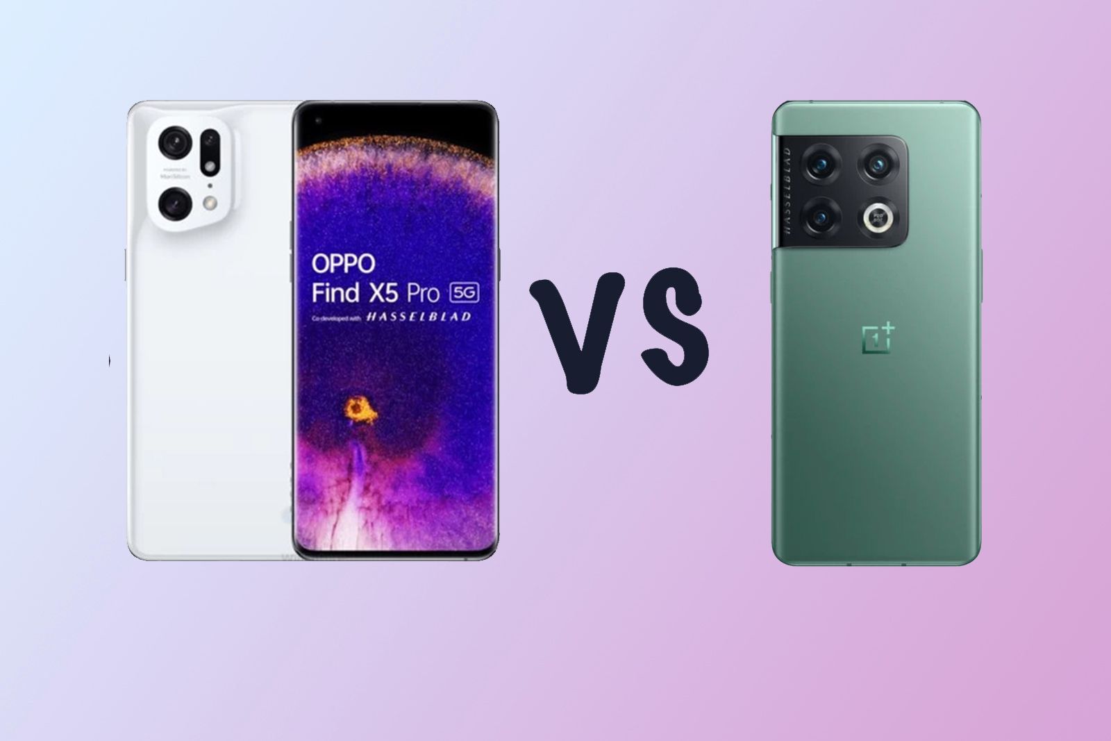 OnePlus 10 Pro vs Oppo Find X5 Pro: What's the difference?
