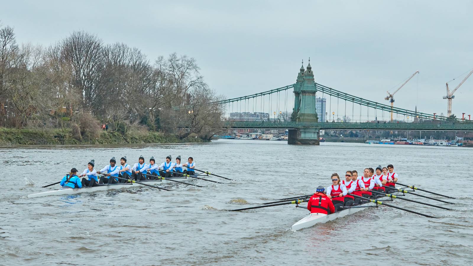 Hydrow lets you race the Putney Boat Race at home