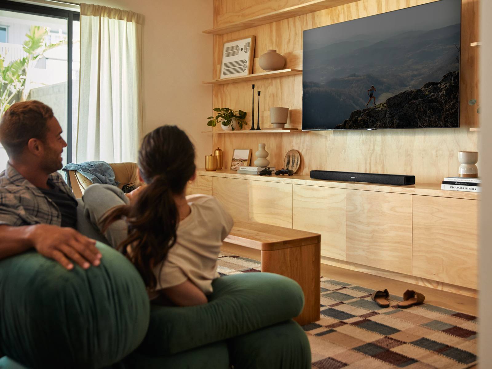 Denon Soundbar with Built-in Dual Subwoofer, Dolby Martinique Denon Soundbar with Built-in Dual Subwoofer, Dolby Martinique