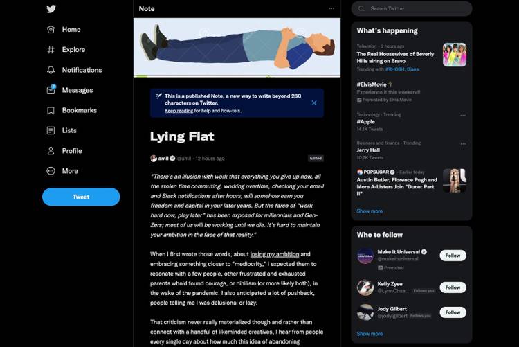 Twitter Editorsnote How do Twitter Notes work and is there a character limit?