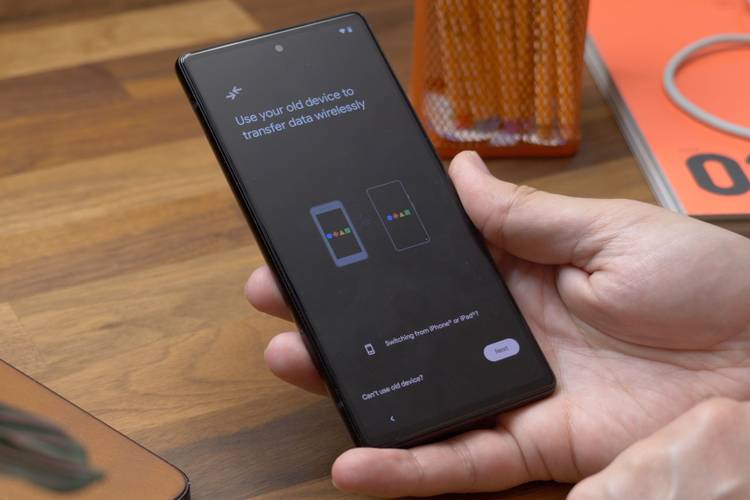 How to use Switch to Android app to move data from iPhone
