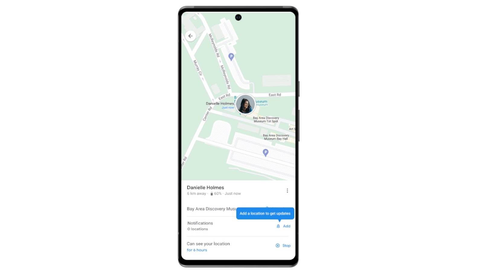 Google Maps share location feature gets an upgrade