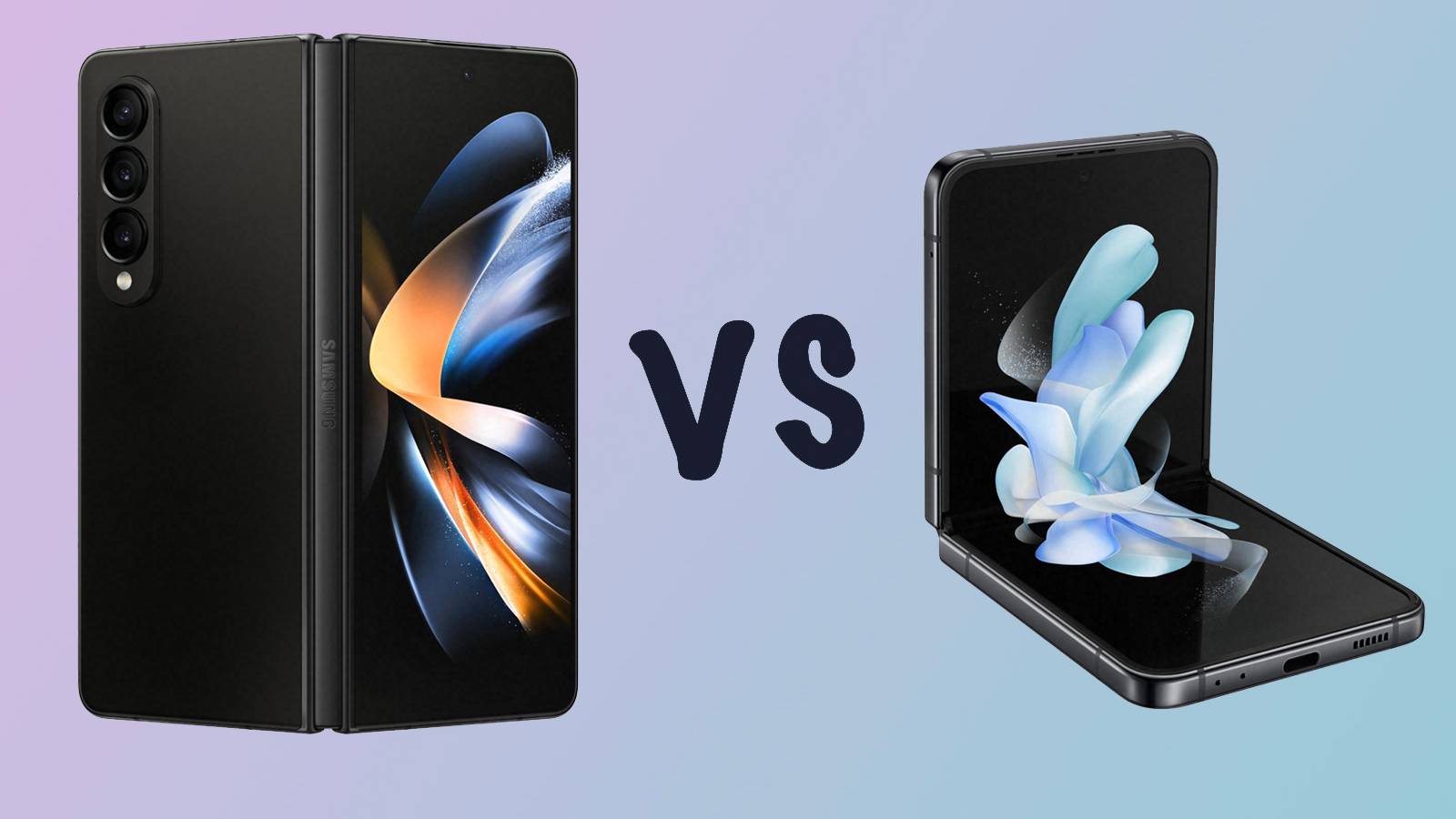 Samsung Galaxy Z Fold vs Z Flip 4: Differences compared