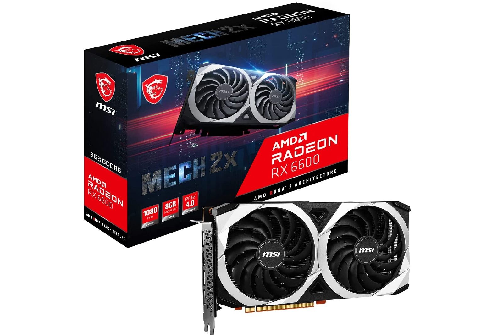 This AMD Radeon RX 6600 graphics card is an utter bargain with two